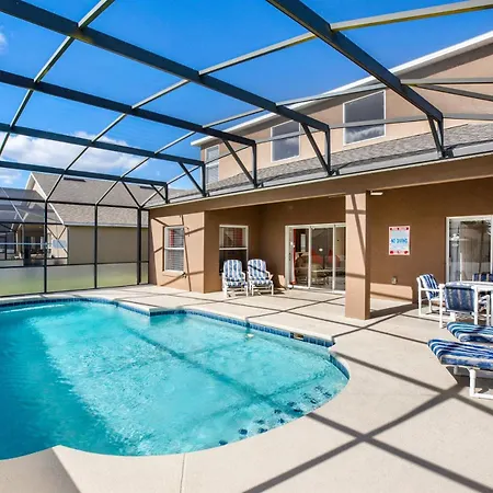 #465-Fabulous 5 Bed Villa With A South Facing Pool Close To Disney And Resort Golfing